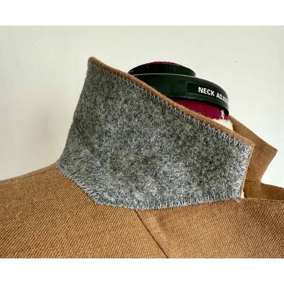 J. Crew Factory Women Sz 6 Camel Wool Blend Schoolboy Blazer Tailored Jacket EUC - Picture 6 of 11